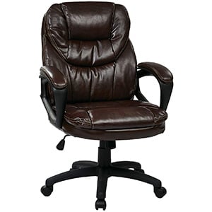 Chocolate Variants of Work Smart FL660-U42 Office Chair