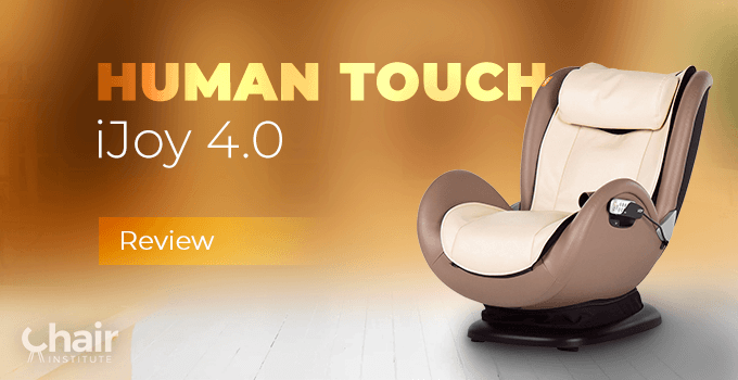 Bone/Gray variant of the Human Touch iJoy 4.0 in an indoor setting