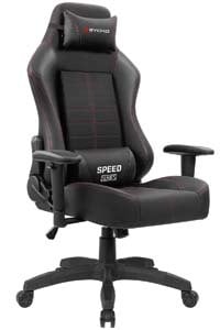 A snaller image of Devoko Ergonomic Gaming Chair in Deep Black