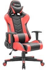 A snaller image of Devoko Ergonomic Gaming Chair in Red and Black