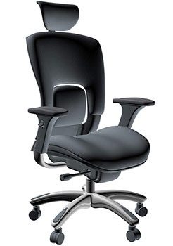 Right side of the GM Seating Ergolux Swivel Chair