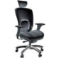Black variant of the GM Seating Ergolux Gaming Office Chair