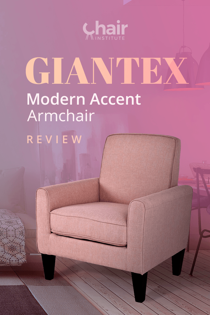 Our Giantex Modern Accent Armchair Review dives deep into this contemporary living room chair to find out if it would make a good addition to your home. Find out if it passed our tests! @Costway_com