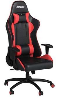 A smaller image of Merax High Back Racing Gaming Chair in Red