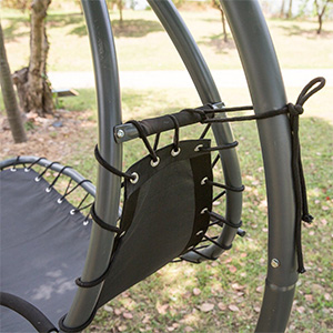 Swing Adjustment of PatioPost Outdoor Hanging Chaise Lounger