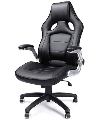 SONGMICS Thick Executive Office Chair UOBG62B Right Main - Chair Institute