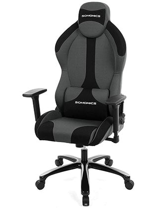 SONGMICS Thick Executive Office Chair URCG16GY Right Main - Chair Institute