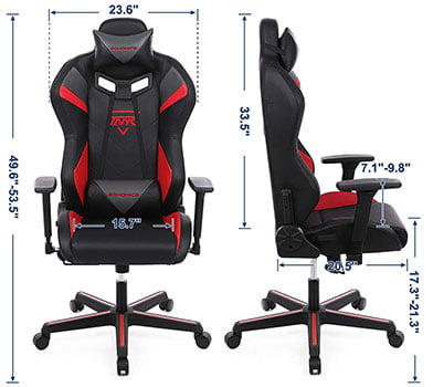 SONGMICS Executive Chair: URCG25RD - Specification