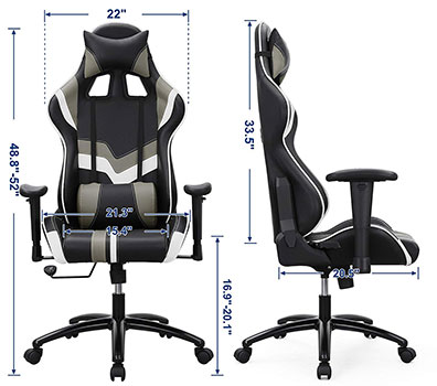 SONGMICS Executive Chair: URCG27BW - Specification