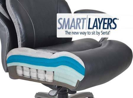 serta smart layers office chair