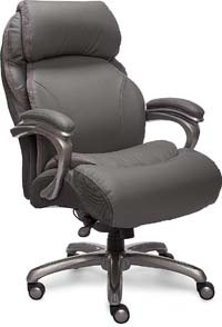 A smaller image of Serta Big and Tall Smart Layers Executive Office Chair in Gray