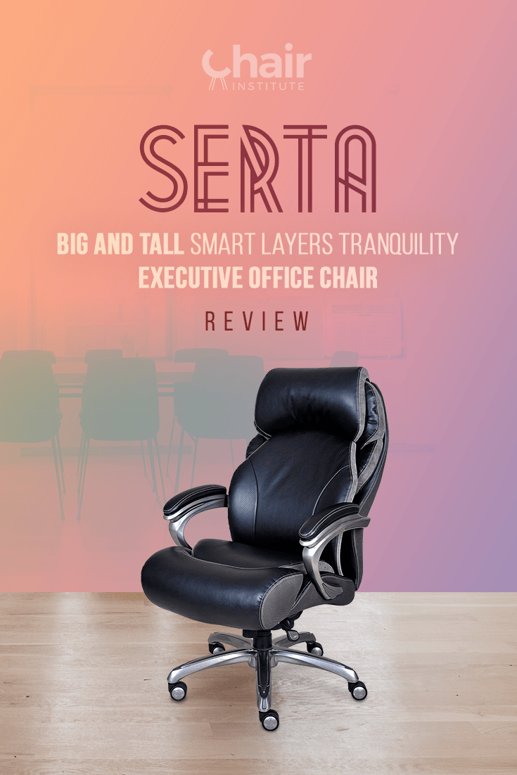 Serta Big and Tall Smart Layers Tranquility Executive ...