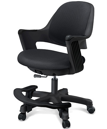 Black SitRite Ergonomic Office Kids Chair