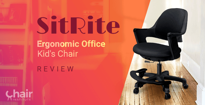 SitRite Ergonomic Office Kids Chair in a contemporary room