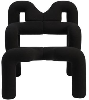 Front View of Ekstrem Chair