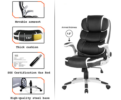 A Features Overview of Yamasoro High Back Executive Office Chair