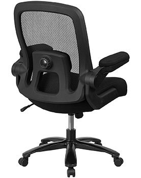 Back Side Image View of Flash Furniture Hercules Mesh Executive Chair