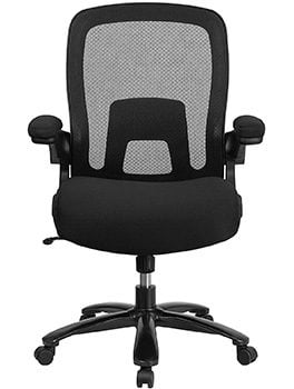 Front Image View of Flash Furniture Hercules Mesh Executive Chair