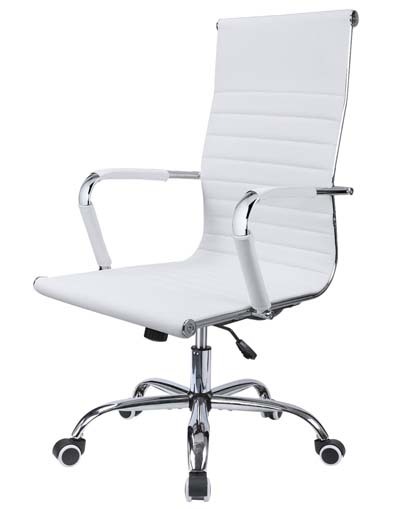 A larger image of Devoko Modern Conference Chair in White
