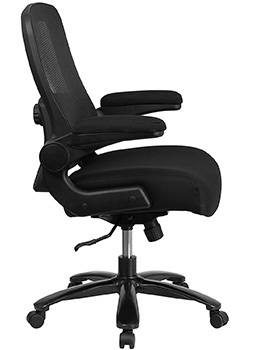 Side view of the Flash Furniture Hercules Mesh Executive Swivel Chair