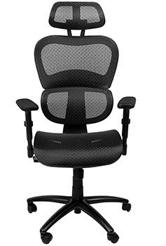 Front View of Komene Mesh High Back Executive Chair