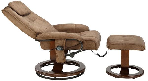 Reclines Position of Relaxzen Deluxe Leisure Recliner Chair