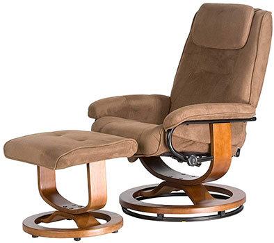 Right Side View of Relaxzen Deluxe Leisure Recliner Chair