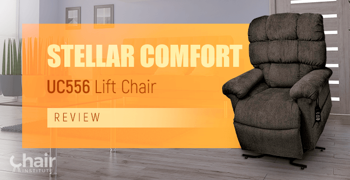 Stellar Comfort UC556 Lift Chair in a modern living room