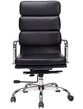 Front View of Viva Bonded Leather “Brick” Task Chair