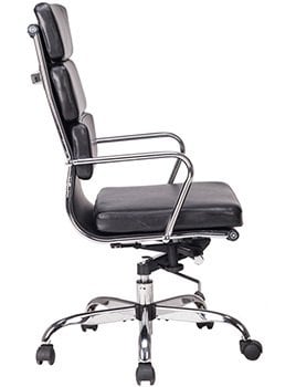 Side View of Viva Bonded Leather “Brick” Task Chair
