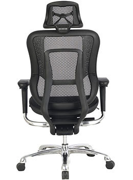 Back View of Viva Deluxe Mesh Office Chair