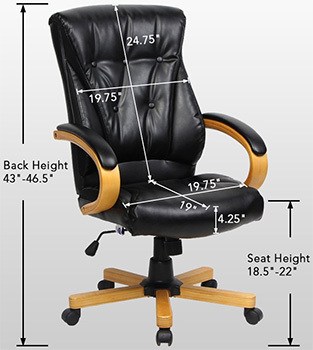 Specification Stats of Viva Fashionable Executive Chair