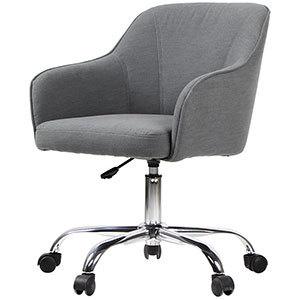 Right View of Viva Gray Swivel Chair