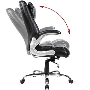 Adjustable Tilt Mechanism of Viva High Back Bonded Leather Exec. Chair