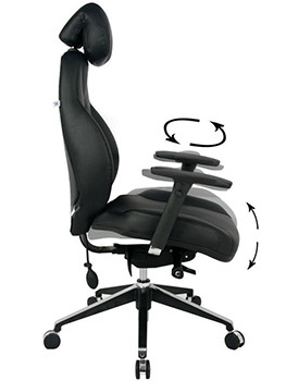 Adjustable Armrest of Viva Luxury Gaming Chair