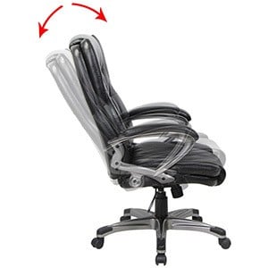 Back Recliner Angle of Viva Luxury High Back Ergonomic Chair