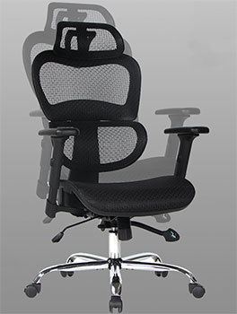 Rocking Function of Viva Mesh Chair with Modular Seatback