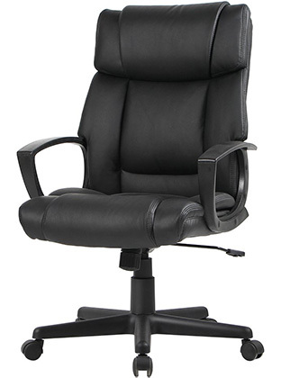Right Image View of Ergonomic Bonded Leather Swivel Chair