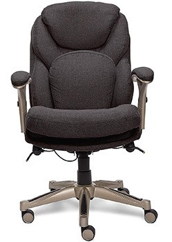 Front View of Serta Works Executive Office Chair