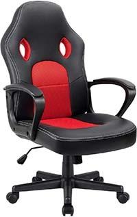 Black / Red Furmax Office Chair High Back