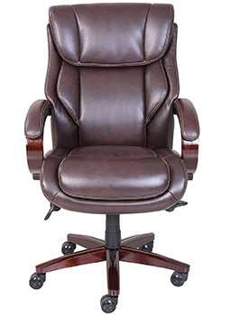 La-Z-Boy Bellamy Executive Office Chair with Memory Foam Cushions