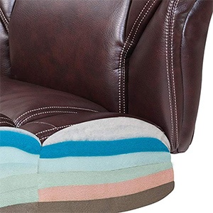 La-Z-Boy Bellamy Executive Office Chair with Memory Foam Cushions