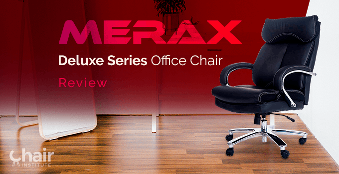 Merax Deluxe Series Office Chair in a contemporary study room