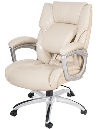 Left side of the Modern Luxe High Back Executive Office Chair