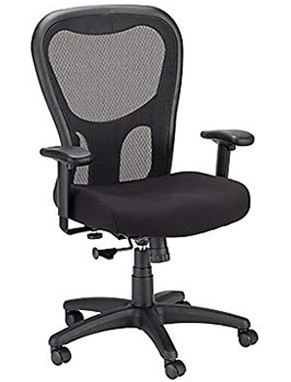 Side view of the Tempur-Pedic TP9000 Ergonomic Mesh Mid-back Executive Chair