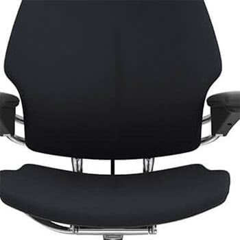Humanscale Freedom Chair's seat and seatback with Technogel padding