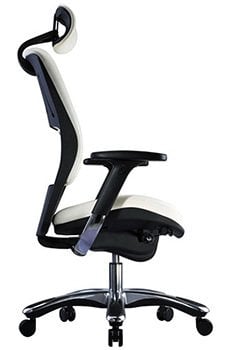 Left Side View of GM Seating Ergolux Executive Chair