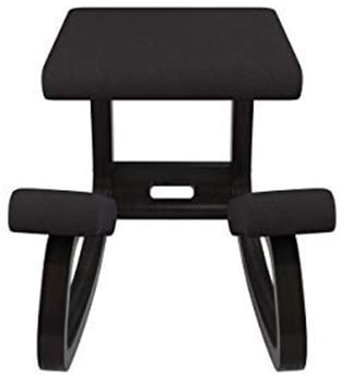Front Image Black Frame of Varier Balans Chair