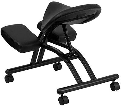 Back Side Image View of Ergonomic Home Kneeling Chair