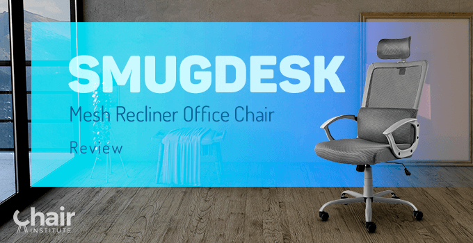 Smugdesk High Back Mesh Recliner Office Chair in a contemporary home